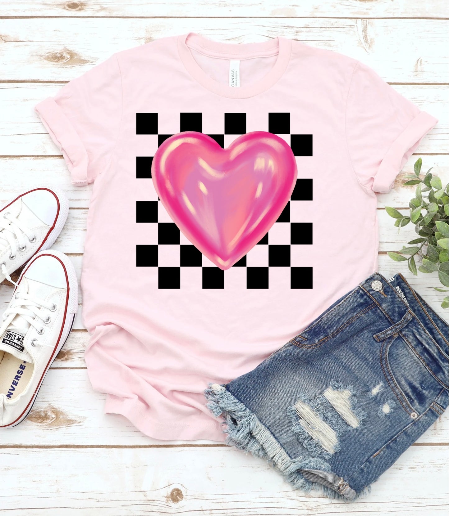 Checkered Heart